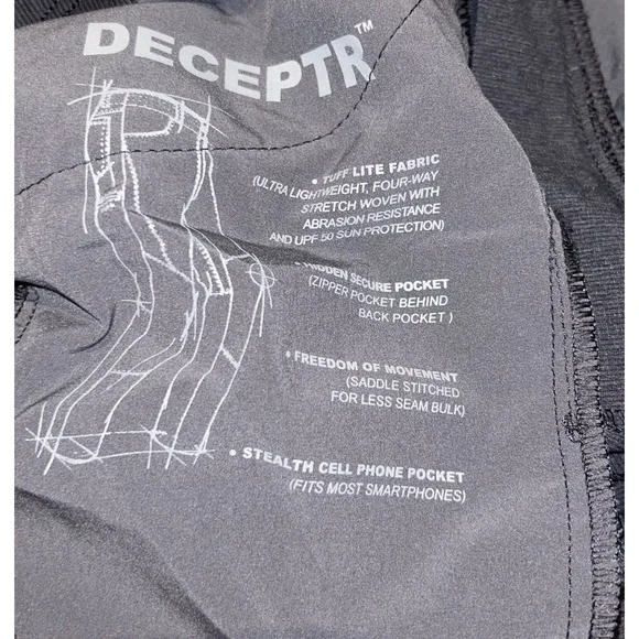 Kuhl Deceptr‎ Pants Lightweight Hiking Stretch 32x32*tag Mens Charcoal Outdoors - Picture 2 of 9